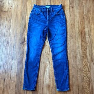 Madewell Curvy High Rise Skinny jeans, Sz.28, 27-inch inseam
